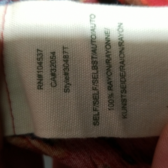 NWT ANTHROPOLOGIE Tiny Longsleeve Dress Size XS Red - Picture 11 of 12